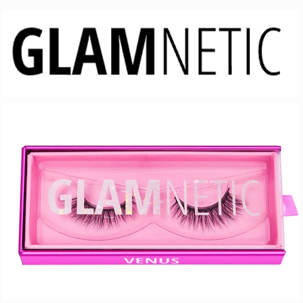 Glamnetic Venus Magnetic Lashes NWT/NIB NEW Vegan Natural Cat Eye Lashes